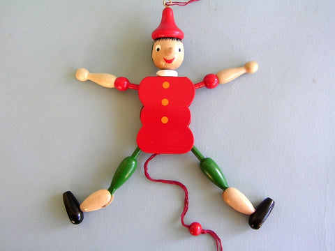 Hoppende Jack Pinocchio