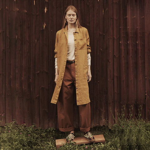 Nygårdsanna - Wide Trousers Rust - Norway Designs