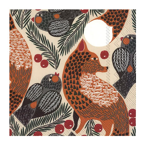 Marimekko - Ketunmarja Papirservietter 33x33cm - Norway Designs