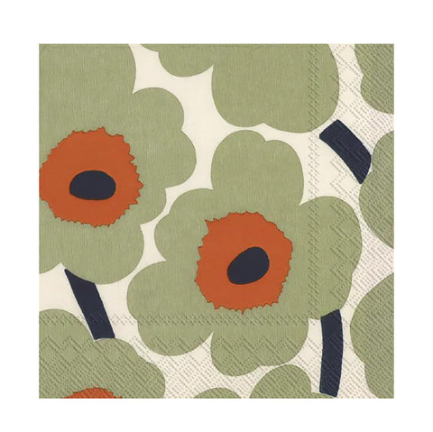 Marimekko - Unikko Papirservietter 33x33cm - Norway Designs