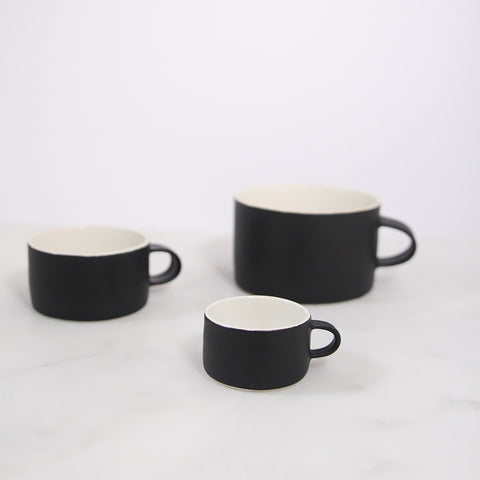 Bodil Mogstad Skipnes Kopp Dobbel Espresso Sort - Norway Designs