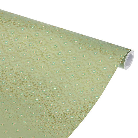 Bungalow - Gavepapir Lulu 10m Sage - Norway Designs