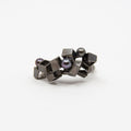 Alma Sophia Design - Cluster Ring Rhodium/Perle - Norway Designs