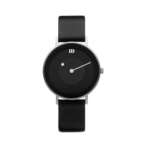 Danish Design - Måne Armbåndsur 39mm Sort/Sølv - Norway Designs