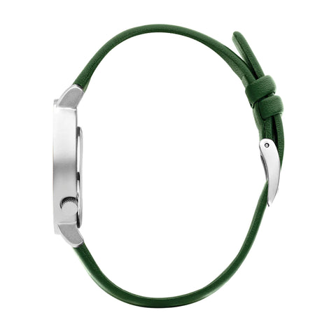 Pico Pinea Armbåndsur 32mm Grønn/Sølv - Norway Designs