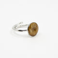 Embla - Rur Liten Ring Gyllen - Norway Designs