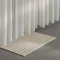 Heymat - Grid Lime Candycane Dørmatte 85x115cm - Norway Designs