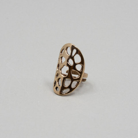 Hillestad - Lav Ring Bronse - Norway Designs