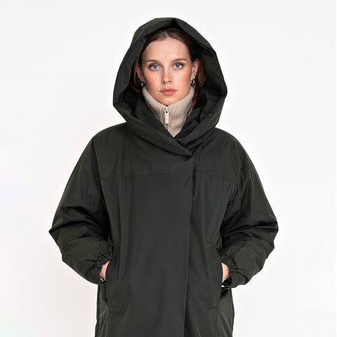 Johnny Love Oda Parkas DK Bottle Green - Norway Designs