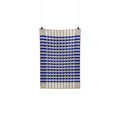 Røros Tweed Kvam Pledd Blue Throw - Norway Designs 