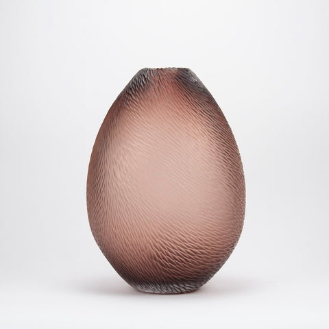 Kari Mølstad - Vase Slipt Gammelrosa - Norway Designs