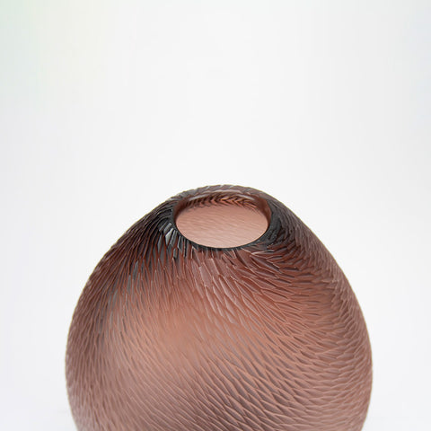 Kari Mølstad - Vase Slipt Gammelrosa - Norway Designs