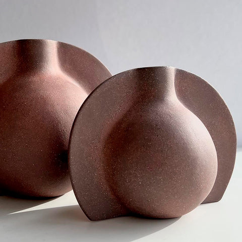 Karin Amdal Halo Vase Medium Rød - Norway Designs