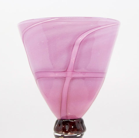 Irene Harvik - Kunstglass Rosa Kryss -Norway Designs