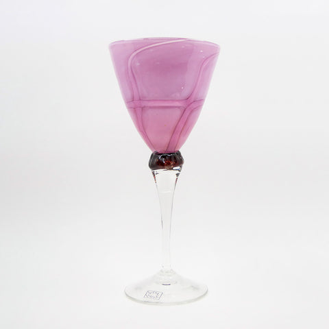 Irene Harvik - Kunstglass Rosa Kryss -Norway Designs