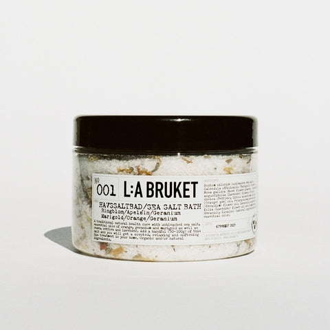 L:A Bruket - Salt Bath No001 Marigold/Appelsin/Geranium - Norway Designs