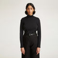 Livid Nil Turtleneck Sort - Norway Designs