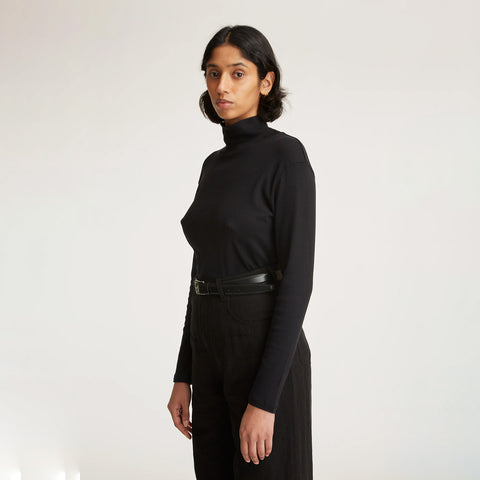 Livid Nil Turtleneck Sort - Norway Designs