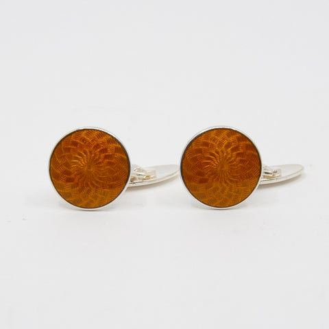 Cufflinks Venus Silver/Enamel