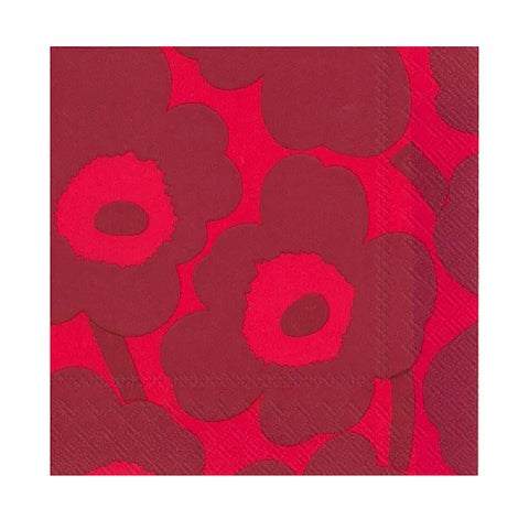 Marimekko - Unikko Papirservietter 33x33cm - Norway Designs