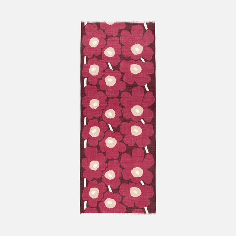 Marimekko - Fiore Unikko Skjerf - Norway Designs