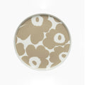 Marimekko Oiva Unikko Tallerken 20cm Beige/Hvit