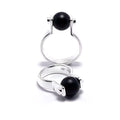 MoM of Sweden - Spin Ring Sølv/Onyx - Norway Designs