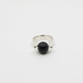 MoM of Sweden - Spin Ring Sølv/Onyx - Norway Designs