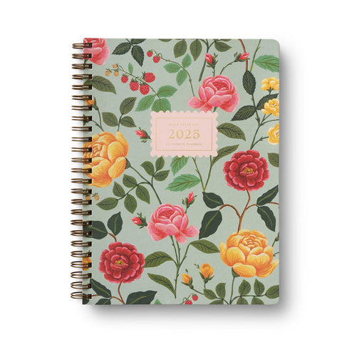 Rifle Paper Co.Kalender-2025-Roses-Ukesplanlegger - Norway Designs