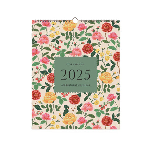 Rifle Paper Co. Veggkalender 2025 Roses - Norway Designs