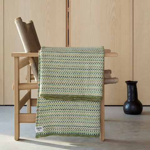 Røros Tweed - Juli Pledd Greens - Norway Designs