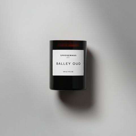 Sprekenhus - Duftlys - Balley Oud  - 300g - Norway Designs