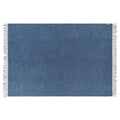 Silkeborg Uldspinderi Pledd Cusco Demin Blue - Norway Designs