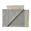 Silkeborg Uldspinderi Pledd La Paz Light Grey - Norway Designs