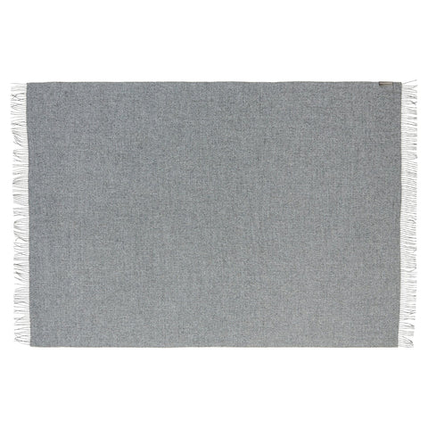 Silkeborg Uldspinderi Pledd Arequipa Medium Grey - Norway Designs