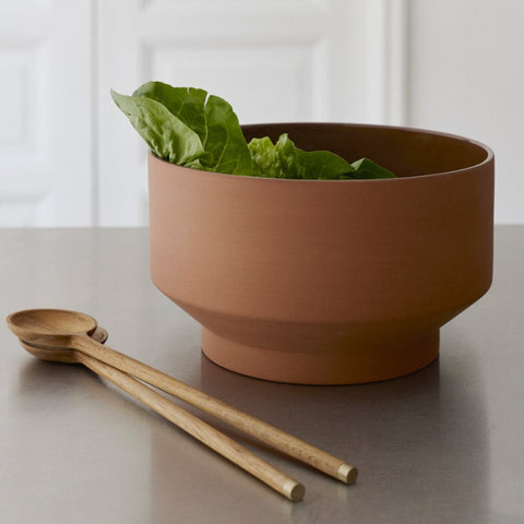 Skagerak Edge Salatbestikk Teak - Norway Designs