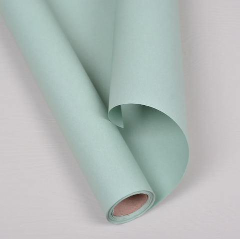 Gift wrap 57cm x 5m Mint green