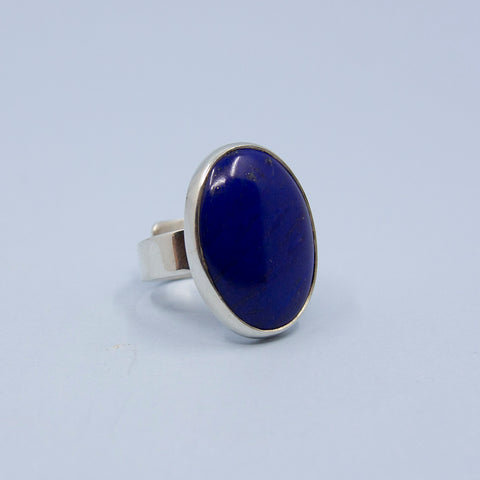 Solfrid Simensen - Ring Lapis Lazuli/Sølv - Norway Designs