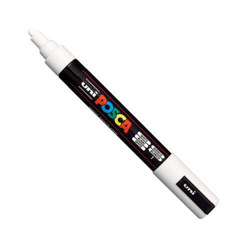 Posca Marker PC-5M Medium 1 White - Norway Designs