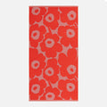 Marimekko Unikko Strandhånkle Korall 100X180cm - Norway Designs