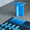 Vera&Kyte - Dørmatte Loom Blue Design 85x115cm Blå - Norway Designs